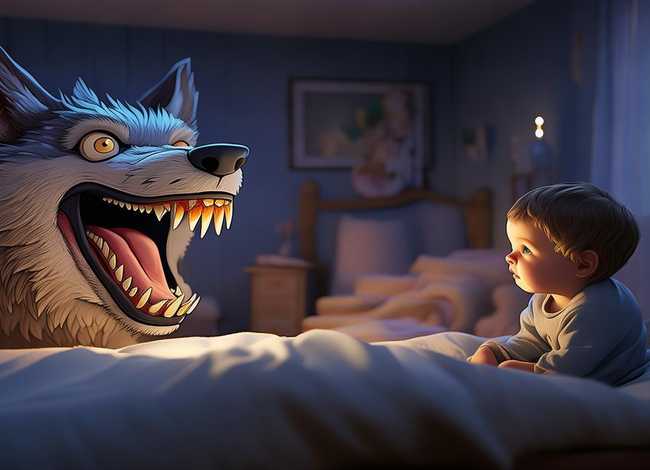 儿童故事睡前故事狼来了 - 睡前故事幼儿故事大全狼来了