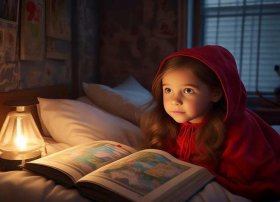 儿童有声睡前故事小红帽、少儿睡前故事小红帽