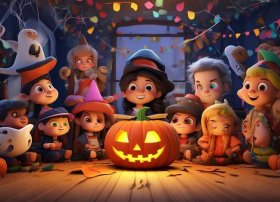 关于万圣节的幼儿故事、关于万圣节的幼儿故事有哪些