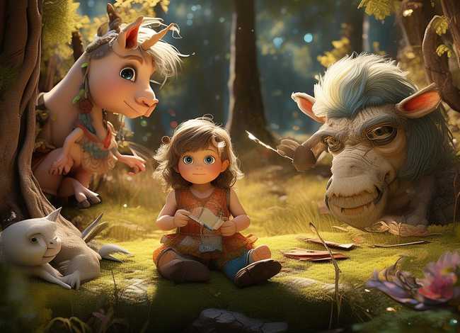 儿童编童话故事500字，儿童编写童话