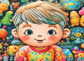 儿童插画图片素材，儿童插画图片素材无水印