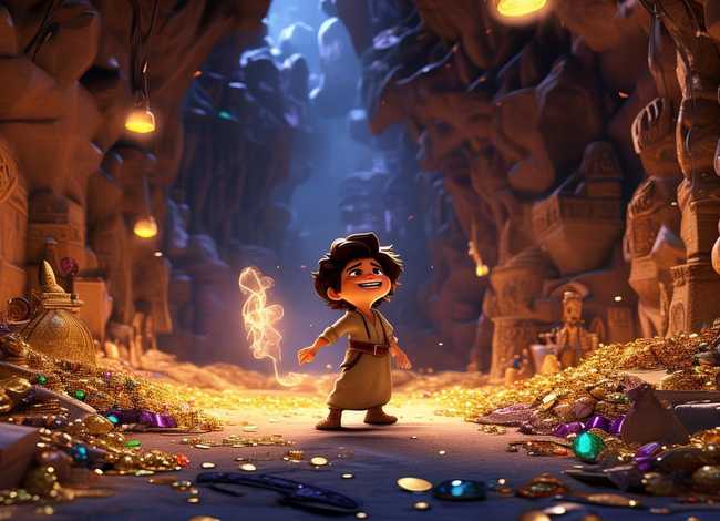 儿童故事阿里巴巴下集 - 阿里巴巴全集故事