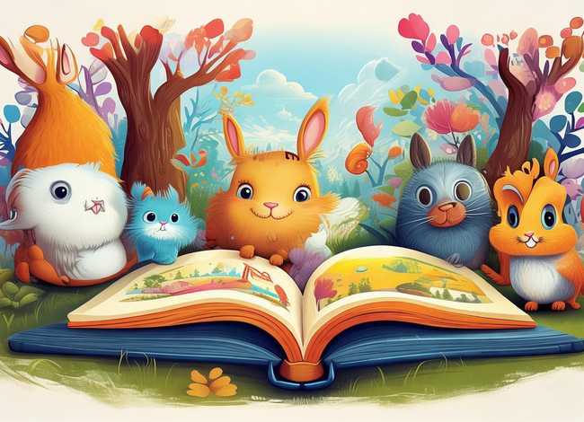 儿童故事画册自己画、自制幼儿故事画册