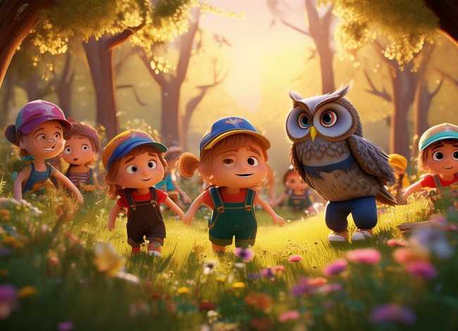 儿童故事森林探险 - 幼儿园森林探险故事