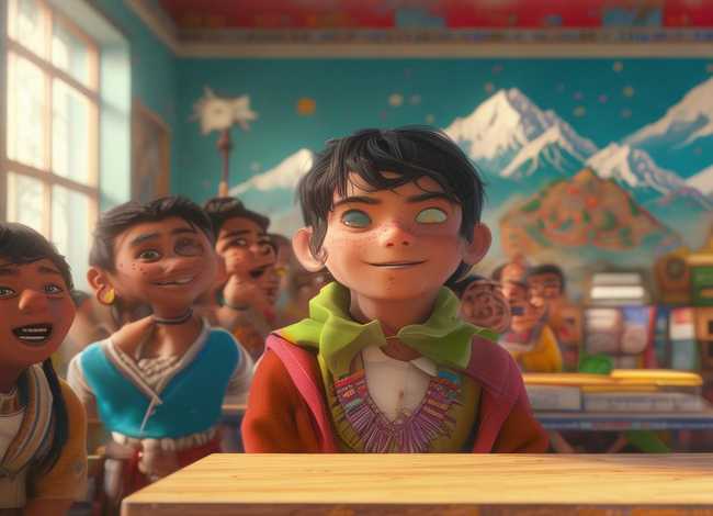 喜马拉雅儿童故事李哪吒上学记、哪吒作的上学顺口溜