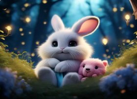 儿童睡前故事小白兔的故事；少儿睡前故事小白兔