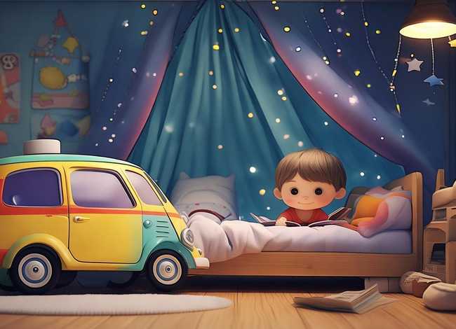 小汽车的儿童睡前故事，小汽车的睡前故事文字版