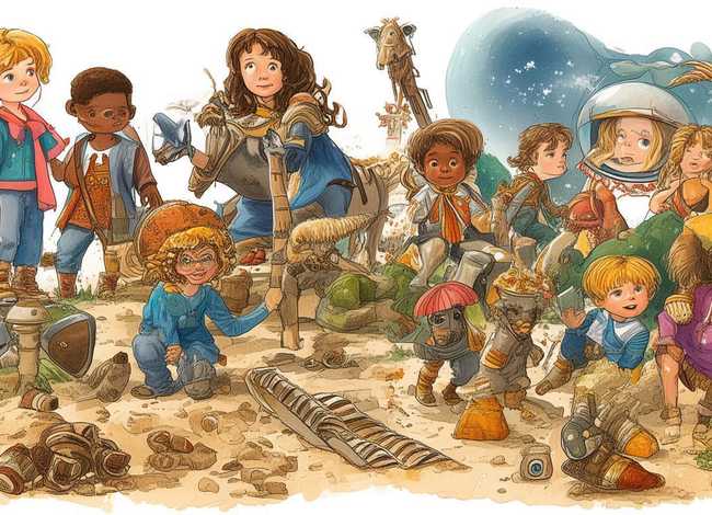 写给儿童的世界历史、写给孩子的世界历史主要内容