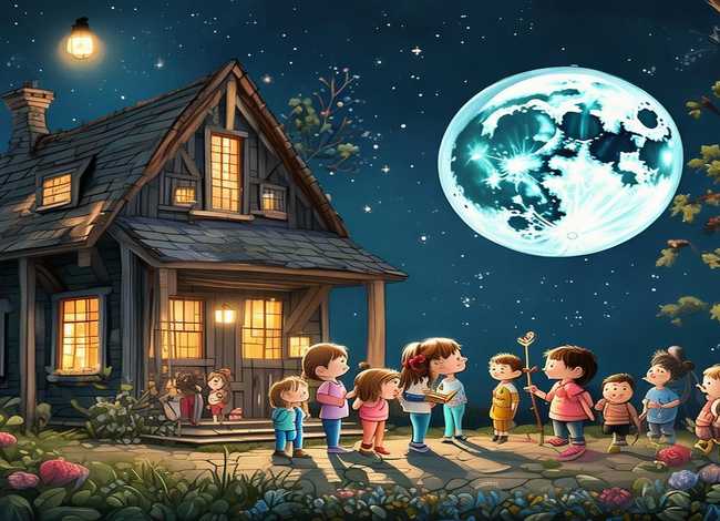 月亮故事幼儿园 幼儿园月亮的故事绘画 月亮故事幼儿园 幼儿园月亮的故事绘画