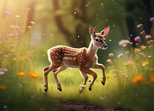 鹿儿童故事；幼儿故事小鹿