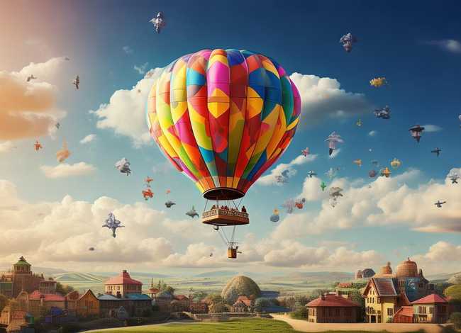 关于热气球的故事 - 关于热气球的故事作文