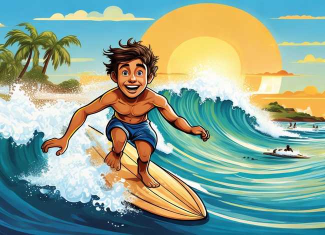 冲浪绘本、冲浪绘本故事