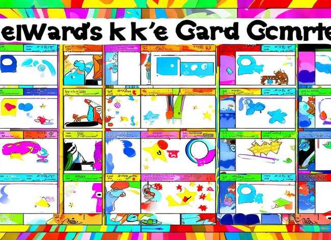 儿童奖励卡模板可打印；儿童奖励表格模板大全图