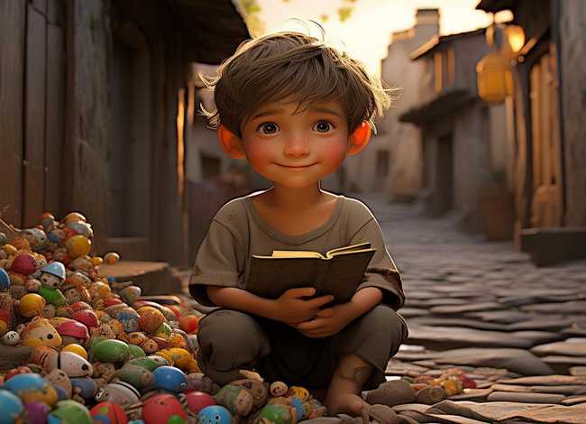 儿童故事穷人；穷人的故事400字