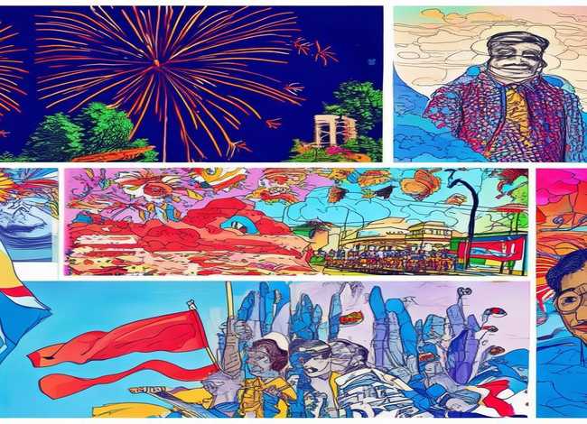 儿童简笔画国庆节图片大全，儿童简笔画国庆节图片大全大图