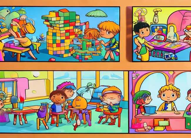 幼儿园 连环画（幼儿园 连环画怎么画）