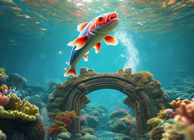 绘本故事小鲤鱼跳龙门纯音乐，绘本故事小鲤鱼跳龙门纯音乐视频