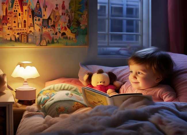 幼儿睡前听故事、幼儿睡前听故事好吗