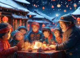 关于春节的小故事、关于春节的小故事二年级