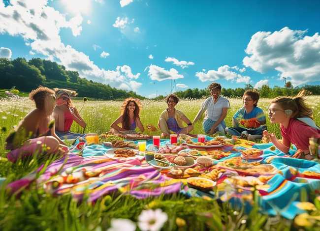 去郊游故事（去郊游小故事）