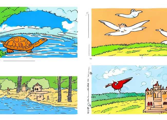 成语故事儿童3-6岁简笔画;成语故事简笔画六幅图 成语故事儿童3-6岁简笔画;成语故事简笔画六幅图