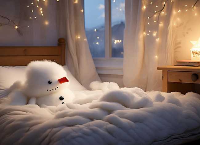 儿童雪人睡前哄睡故事、睡前故事小雪人故事大全