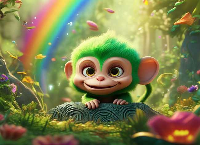 儿童故事美猴王出世绘本 - 幼儿故事美猴王出世