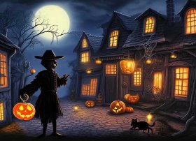 万圣节的由来和传说英文介绍；万圣节的由来和传说英文介绍怎么写