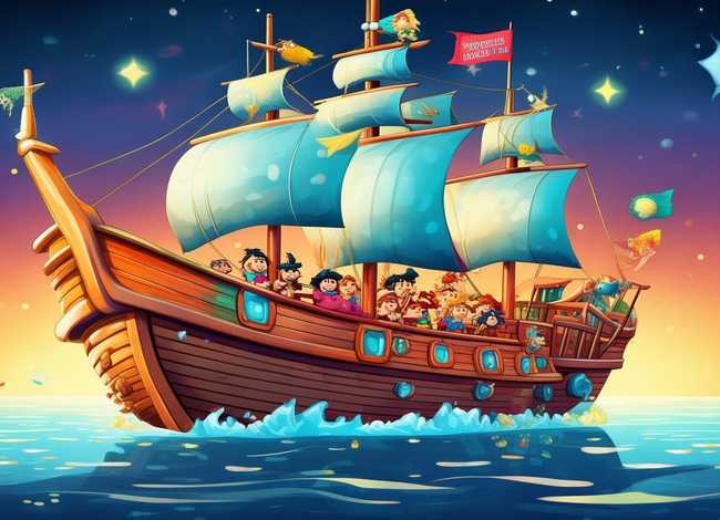 3到6岁儿童睡前故事海盗的故事，睡前故事海盗船的故事