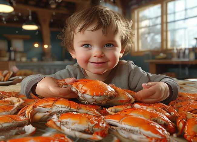 螃蟹儿童吃了有什么好处(螃蟹儿童吃了有什么好处和坏处) 螃蟹儿童吃了有什么好处(螃蟹儿童吃了有什么好处和坏处)