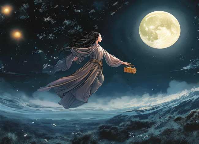 嫦娥故事简单，嫦娥故事简单概括20字