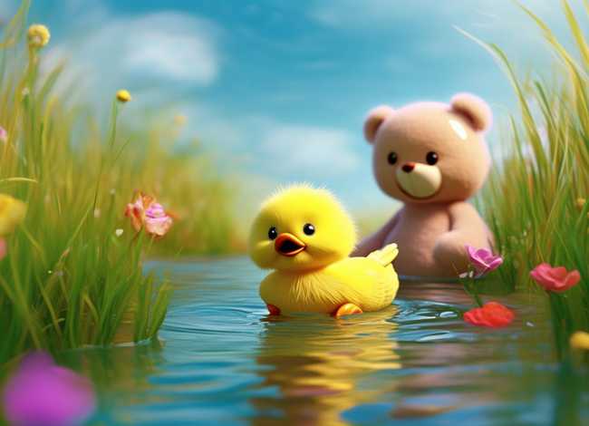 巴巴熊儿歌24 - 巴巴熊儿歌小鸭子