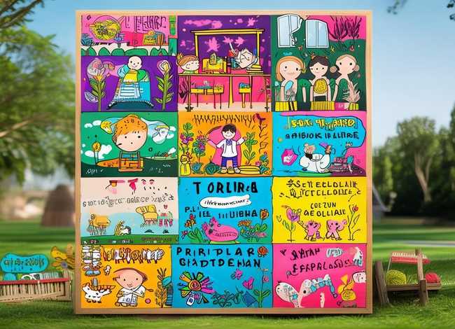 儿童成长故事手抄报图片，儿童成长手抄报图片大全