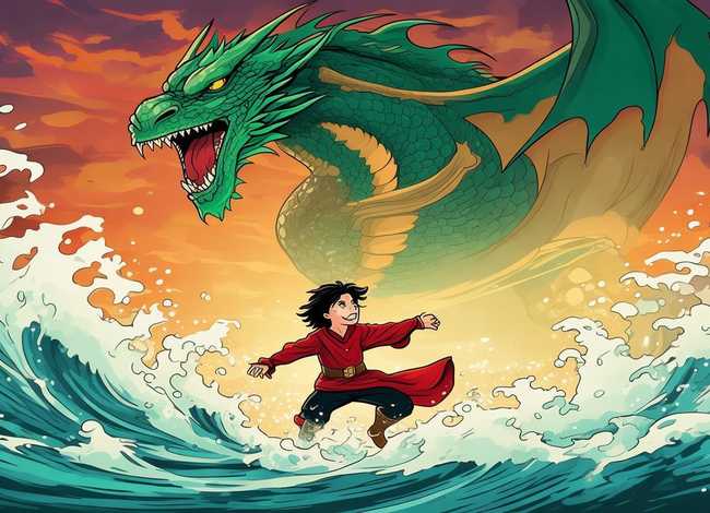 哪吒闹海的故事绘本；哪吒闹海的故事绘本内容