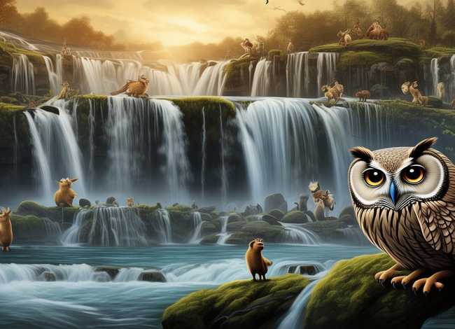 瀑布寓言故事、瀑布寓言故事大全