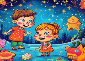 儿童故事绘画、儿童故事绘画本制作