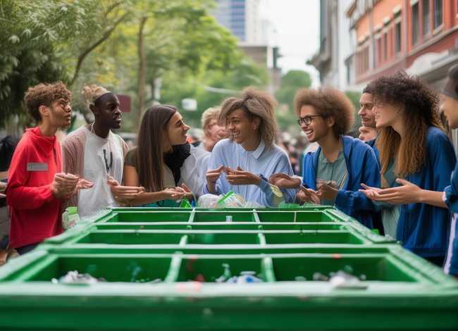 我与垃圾分类的故事绘画 - 我与垃圾分类的故事绘画图片