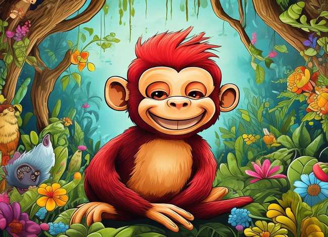 儿童有声绘本故事猴子、猴子绘本故事大全带图片