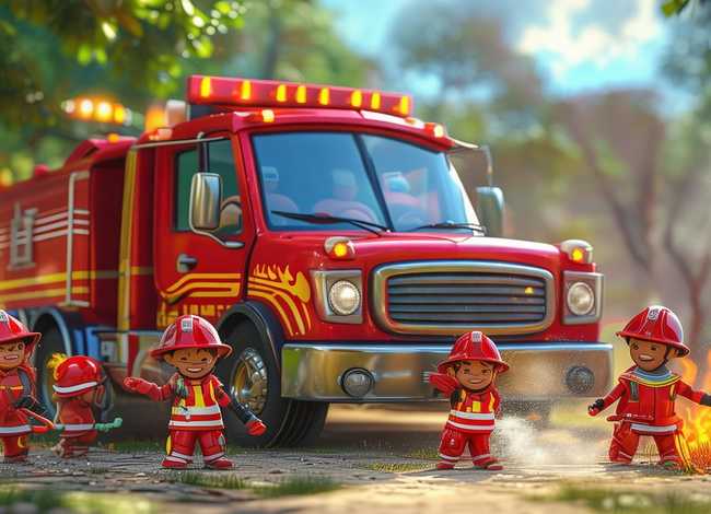 最棒的消防员儿童故事;消防队员的故事幼儿 最棒的消防员儿童故事;消防队员的故事幼儿