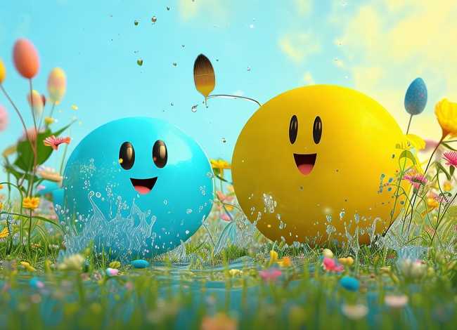 儿童故事小蓝和小黄（幼儿故事小蓝和小黄）