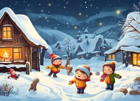 关于冬天的儿童故事视频、幼儿关于冬天的故事