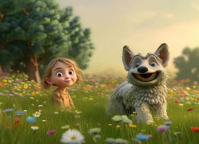 儿童睡前故事狼来了文字版 - 睡前故事幼儿故事大全狼来了