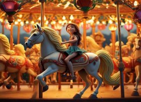 旋转木马故事旋转木马；旋转木马的故事