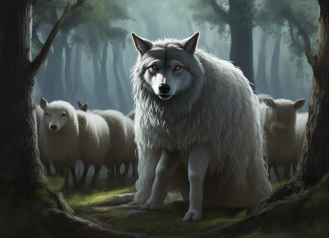 披着羊皮的狼的寓言故事；披着羊皮的狼的寓言故事道理