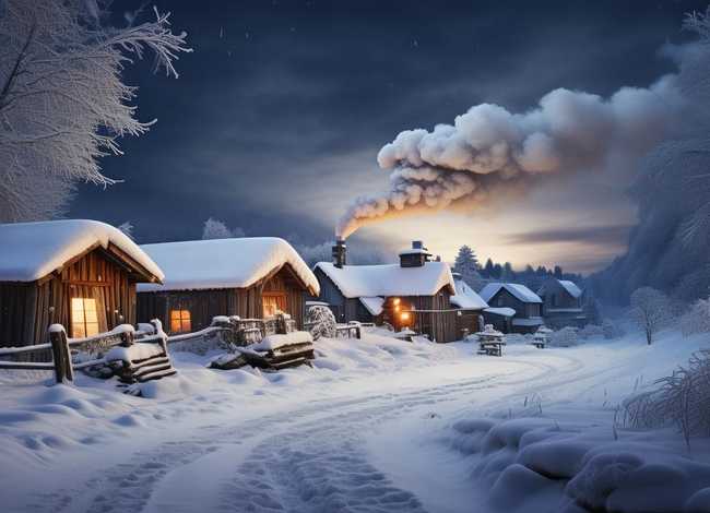 大雪天故事；大雪天的故事