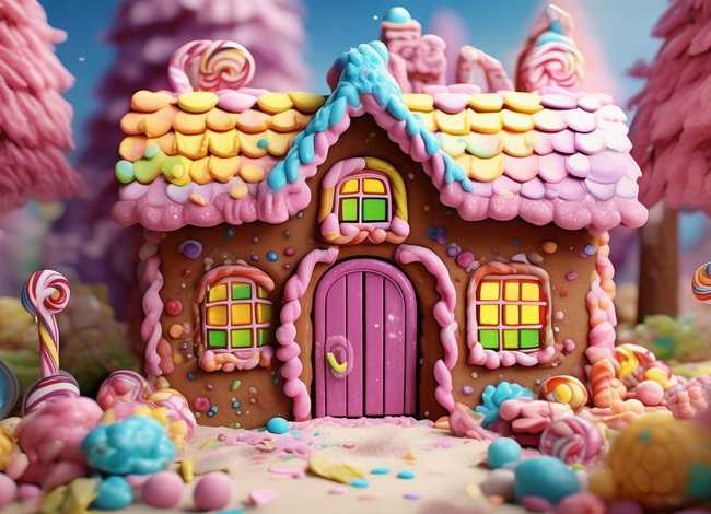 儿童故事糖果屋，糖果屋幼儿故事