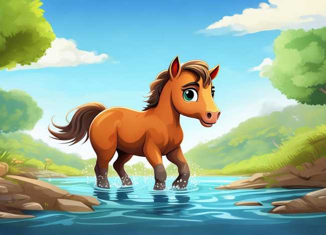 儿童故事大全在线听小马过河 少儿故事小马过河的故事在线听