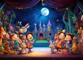 儿童故事话剧表演（儿童表演童话剧）