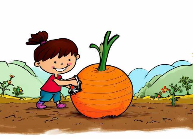 一年级数学故事简短（一年级数学故事简短拔萝卜）