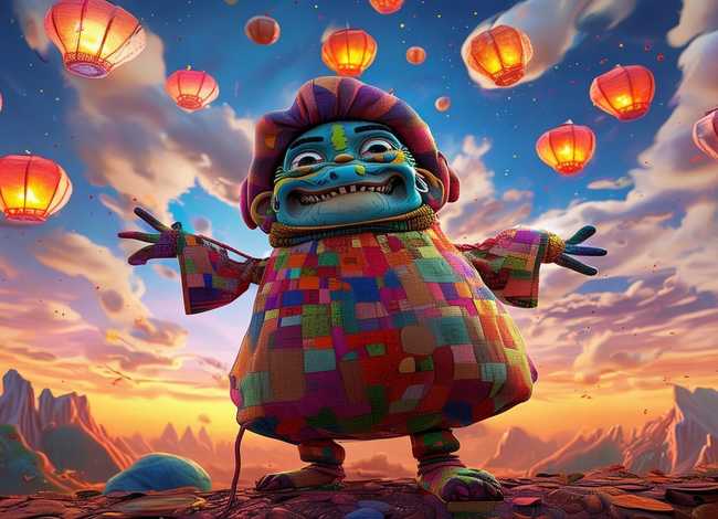 布袋故事，布袋故事图片100张